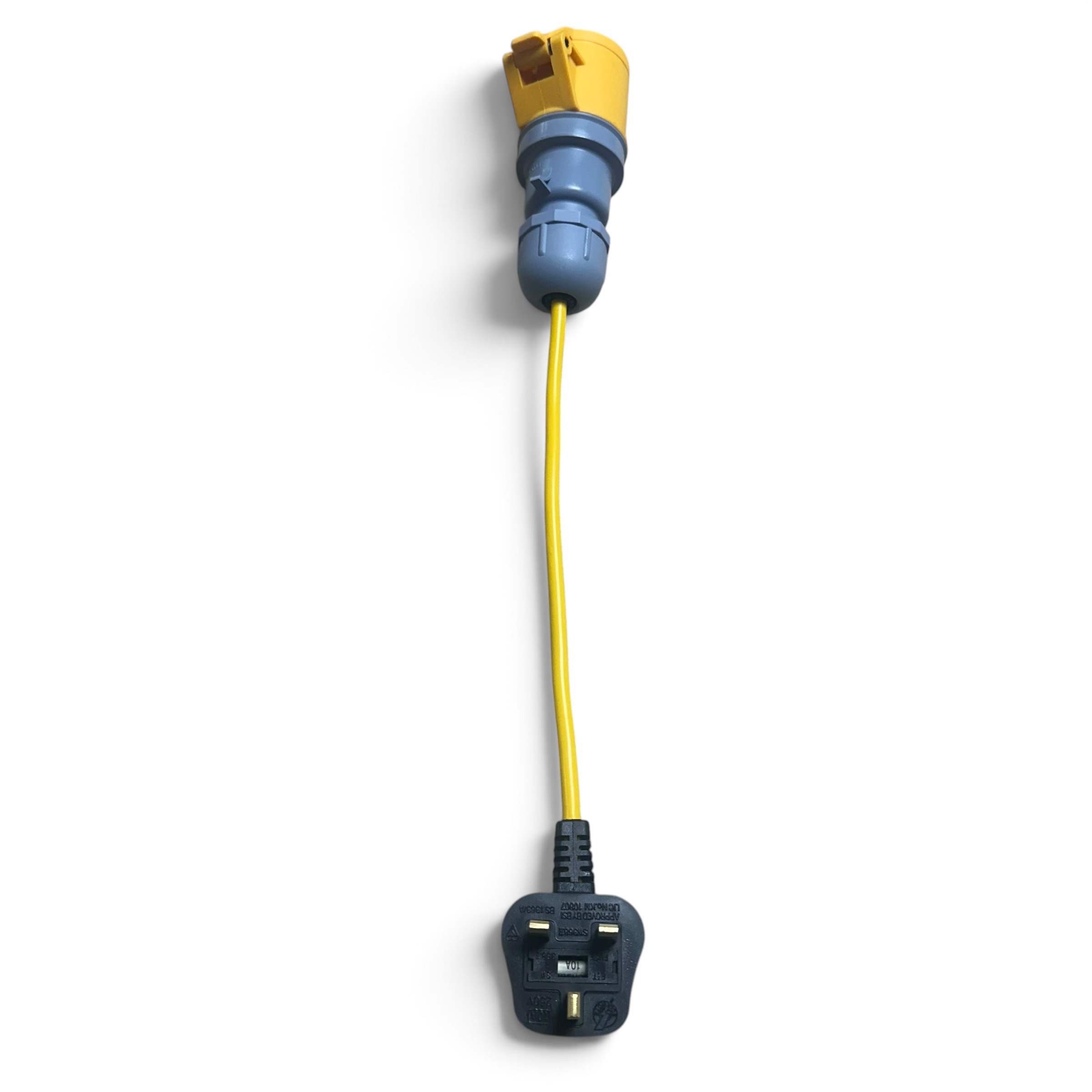 Marten® PAT Testing Adapter 110v 16a - 13a Plug to 16a Connector - Image 2