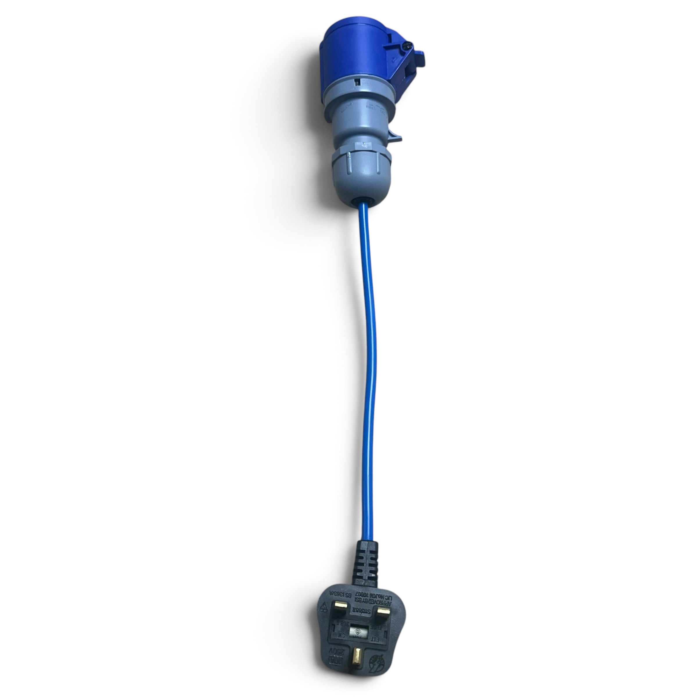 Marten® PAT Testing Adapter 230v 16a - 13a Plug to 16a Connector - Image 2