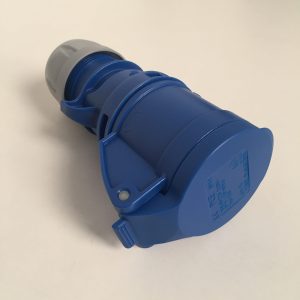 PCE 230v 16a Industrial Connector Blue