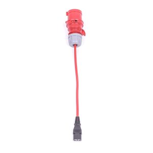 Marten® PAT Testing Adapter 400v 4 Pin 16a - 16a Plug to IEC C13 Female