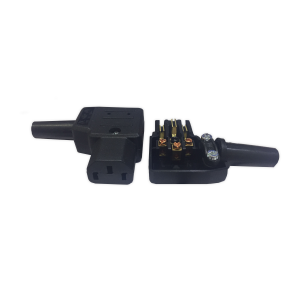 Kaiser 790 IEC C13 10a Female Right Angle Easy Wire