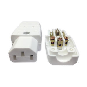 Kaiser 794 IEC C13 10a Female White Easy Wire