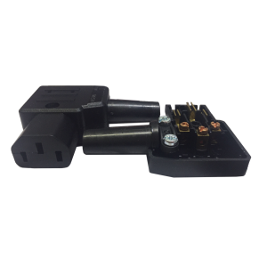 Kaiser 890 IEC C13 10a Female Left Angle Easy Wire
