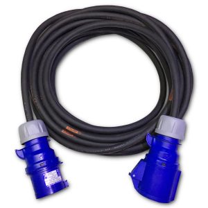 Marten® 230v 32a Plug to 32a Connector 6mm HO7RN-F Extension Lead