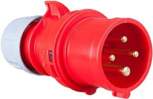 PCE 3 Phase 415v 16a 4 Pin Plug