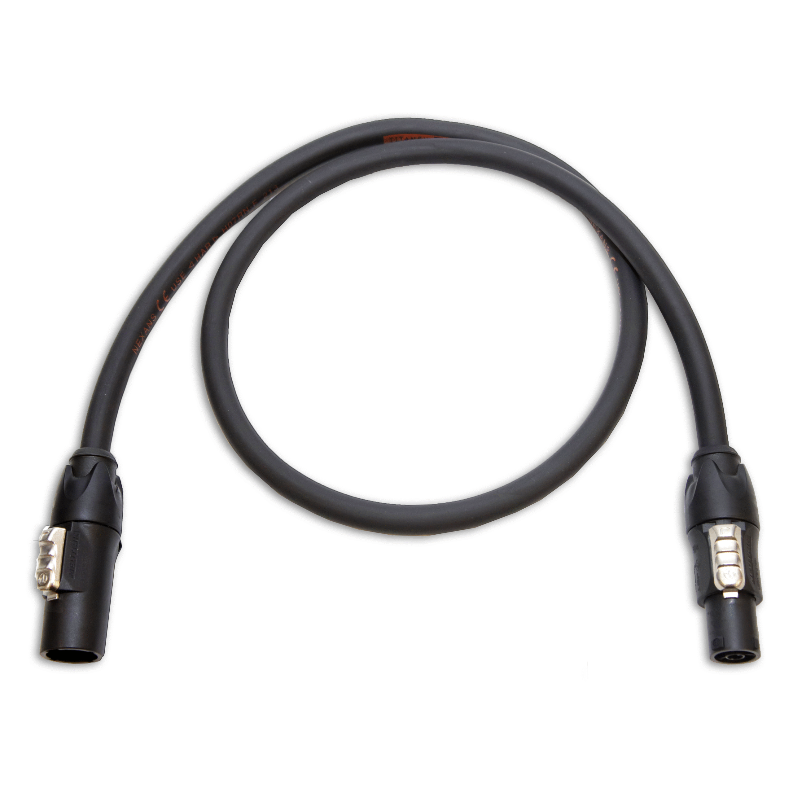 Marten® Neutrik PowerCON True1 TOP NAC3MX-W-TOP to NAC3FX-W-TOP 1.5mm HO7RN-F Cable