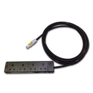Marten® Neutrik PowerCON NAC3FCB to 4 Gang 1.5mm HO7RN-F Rubber Cable
