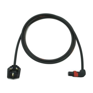 Marten® 13a Duraplug to Down IEC Lock C13 Female 1mm HO7RN-F Rubber Cable