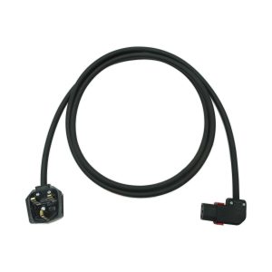 Marten® 13a Duraplug to Right Angle IEC Lock C13 Female 1mm HO7RN-F Rubber Cable
