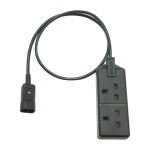 Marten® IEC C14 Male to 2 Gang 1mm HO7RN-F Cable