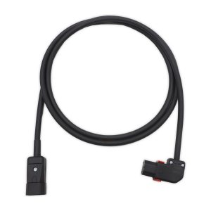 Marten® IEC C14 to Right Angle IEC Lock C13 Female 1mm HO7RN-F Rubber Cable