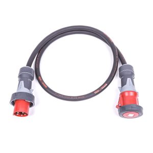 PowerTOP Xtra Plug IP67 63A 5p 400V 6h to PowerTOP Xtra Connector IP67 63A 5p 400V 6h 16mm 5 Core HO7RN-F