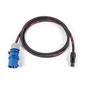 230v 16a PCE Blue to Seetronic SAC3FX-08(05) Power Twist TR1 2.5mm HO7RN-F Rubber Cable