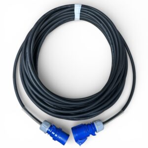 16A Industrial Power Lead – 3 Core 2.5mm² Flexible Rubber