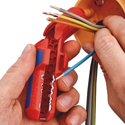 KNIPEX 16 95 01 SB ErgoStrip®️ Universal Stripping Tool - Image 2